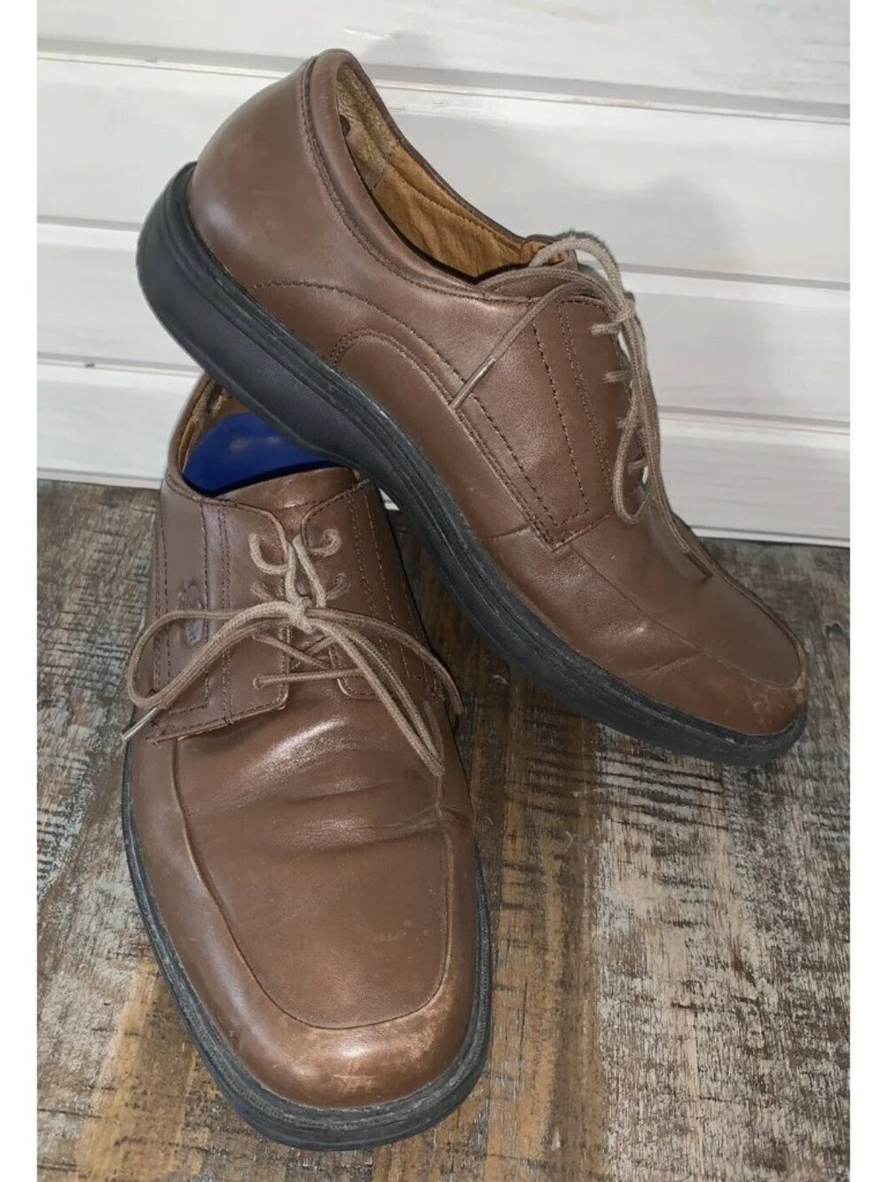 Dr Comfort Classic 8420 Sz 10M Chestnut Brown Diabetic Mens Dress Shoe Oxford